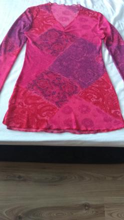 Lahučká tunika v ružovej farbe., m