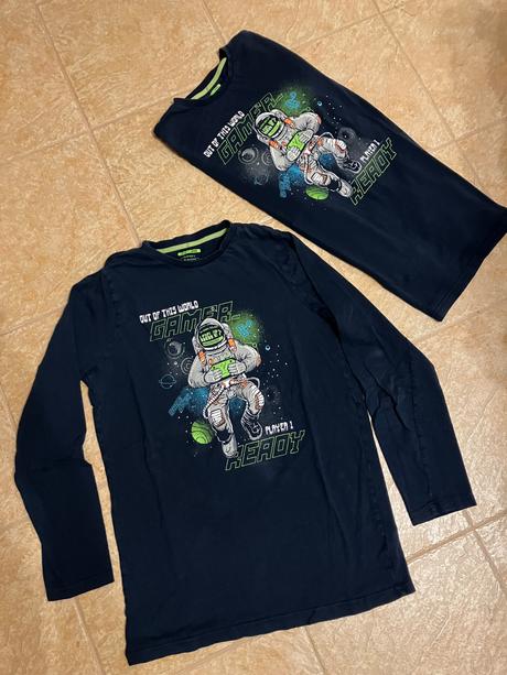 Tričko chlapčenské 2ks, f&f,170