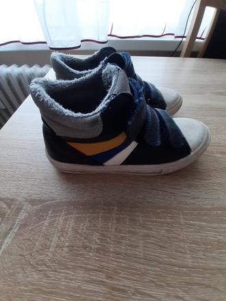 Prechodné zateplené topánky humanic 33-top stav, humanic,33