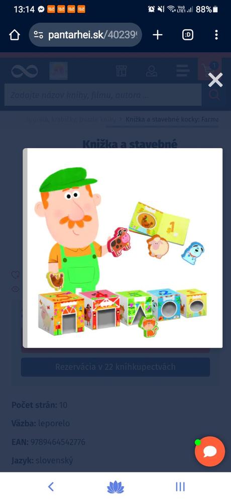 Tvary, farby, čísla, knižka a stavebne tvary farma, 