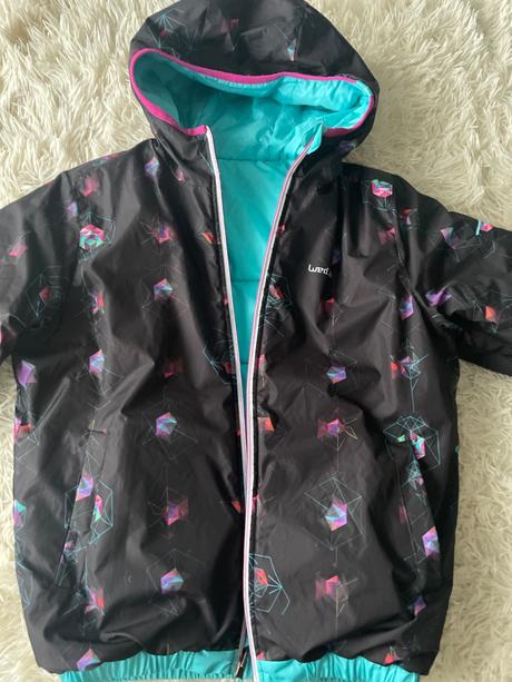 Zimná obojstranná bunda, wedze,158
