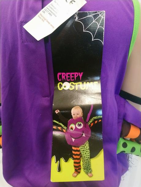 2 dielny kostým strašidelný creepy george 80-92 cm,