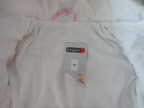 Zimná bunda pre dievčatko, ergee,86