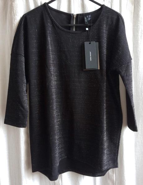 Vero moda trblietavý top vel.xs-s-m, vero moda,xs