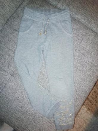 Tepláky hm, h&m,128