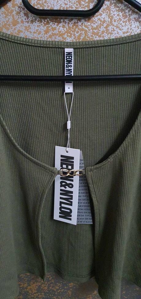 Damsky top neon & nylon, m