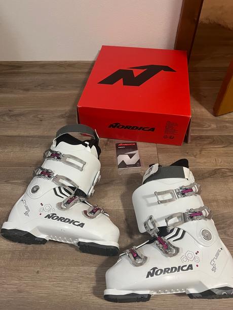 Dámske lyziarky biele nordica, nordica,40