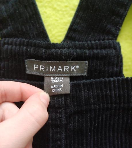 Šaty na traky, primark,134