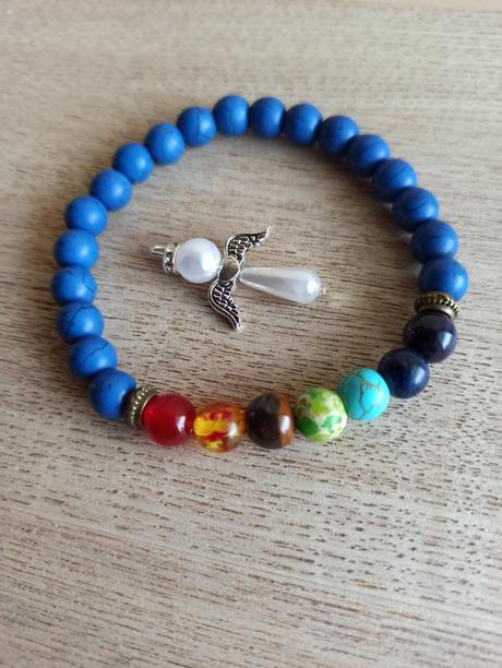 Náramok + anjelik na kľúčenku alebo symple náramok,