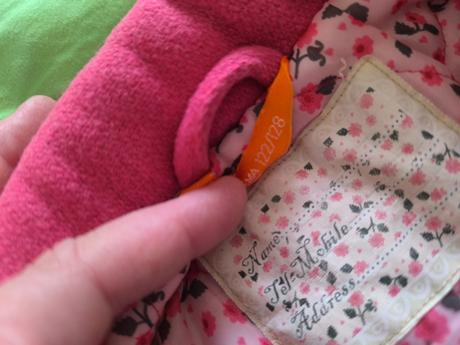 Kabát teplejší veľ. 122/128, 122