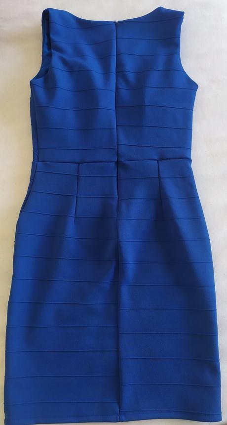 Sexi modré šaty, s