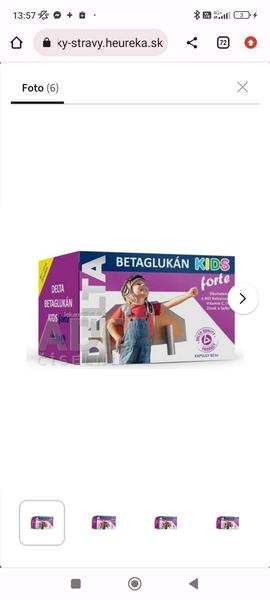 Skúsenosti s používaním Betaglukán Delta u detí?
