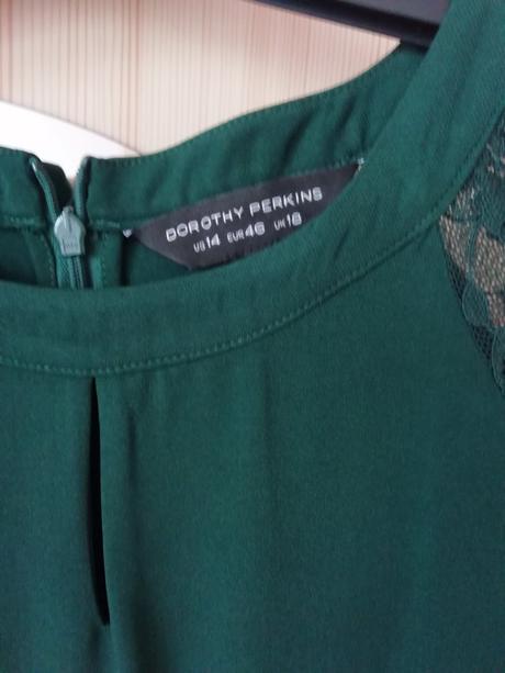 Smaragdovo zelene šaty, dorothy perkins,46