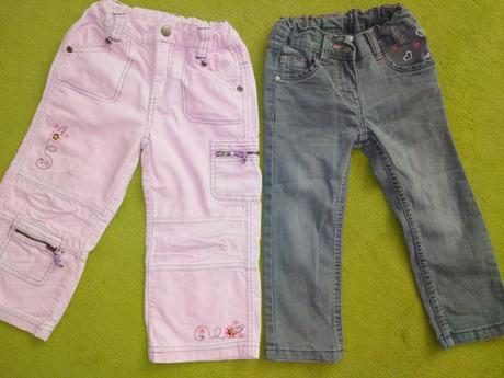 Rifle a nohavice 92/98, lupilu,92