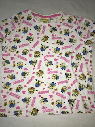 Tricko pyzamo minion 134/140, 134