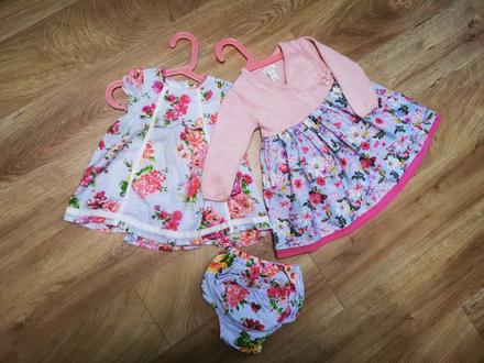 Dievčenské šatičky značky moonson (2x), 74