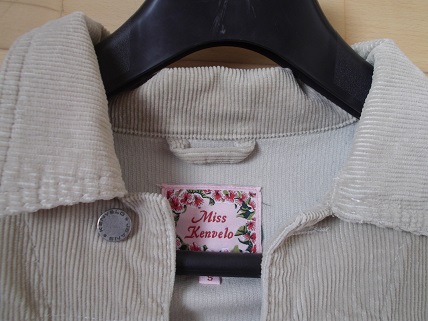 Kordová-menčestrová bundička.veľ. s,m, kenvelo,s