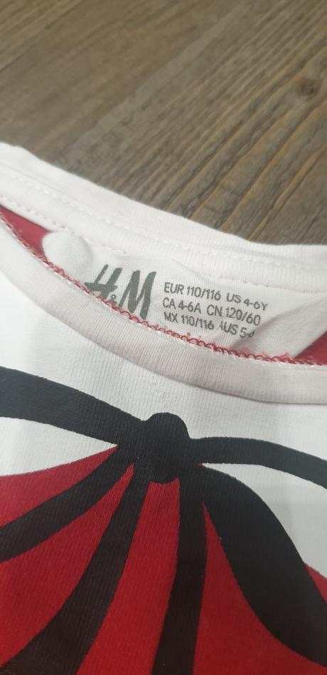 Vianocne tricko h&m, h&m,116