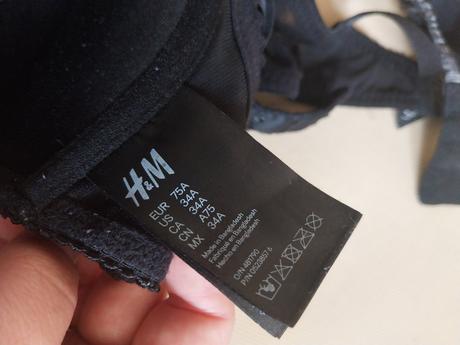 3x podprsenka ..cena spolu, h&m,70a