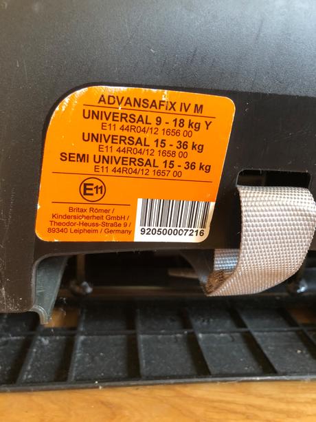 Britax romer advansafix iv m, britax