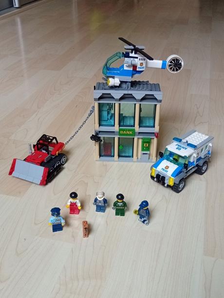 Lego city 60140 vlámanie buldozérom, 