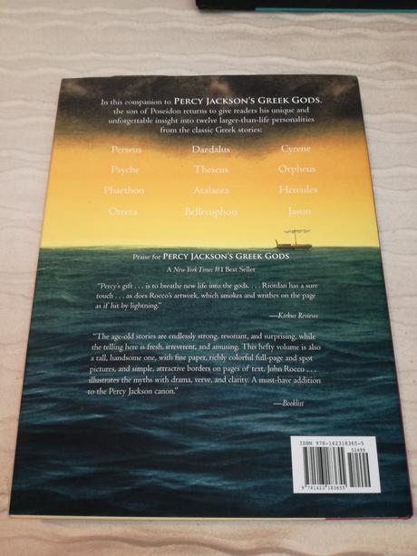 Rick riordan percy jackson's greek heroes nea20, 