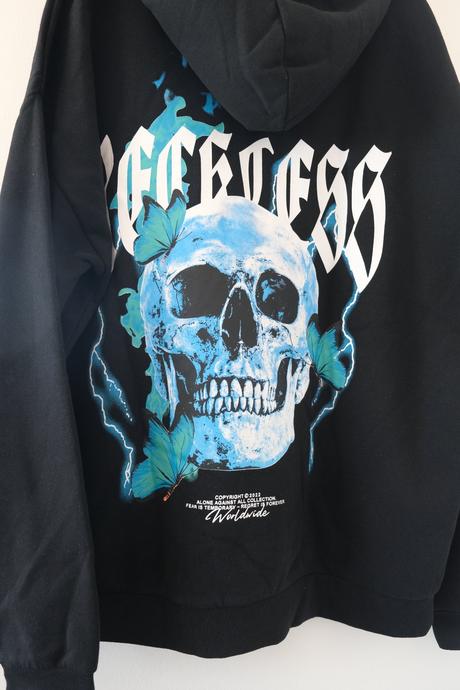 Pánska mikina lebka, new yorker,xl