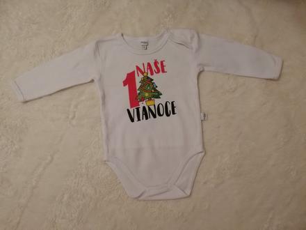 74 bobas fashion vianočné body, 74