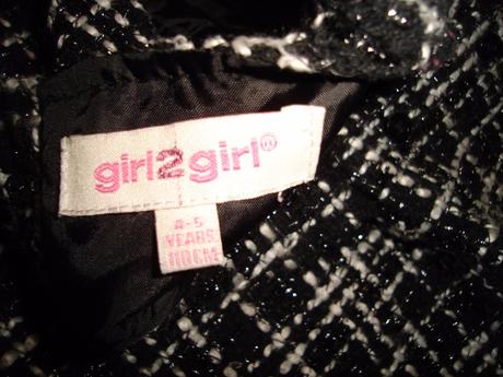 Teplé slávnostné podšité šatky veľ.4-5 rokov, girl2girl,110
