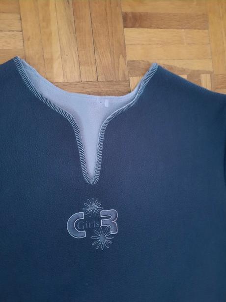 Dievčenský flísový pulóver / mikina, damini,140