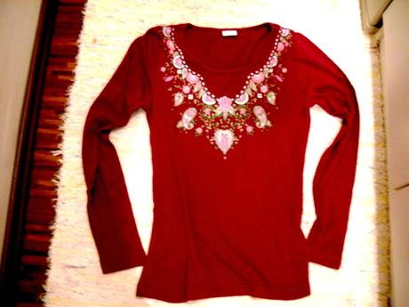 Tričko s ornamentmi, m