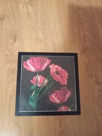 Diamantový obrázok je to krásne na stene,