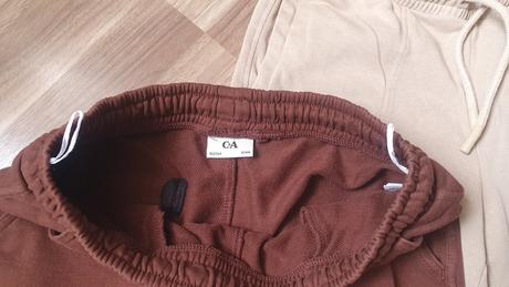 2x teplákové kratase, c&a,152