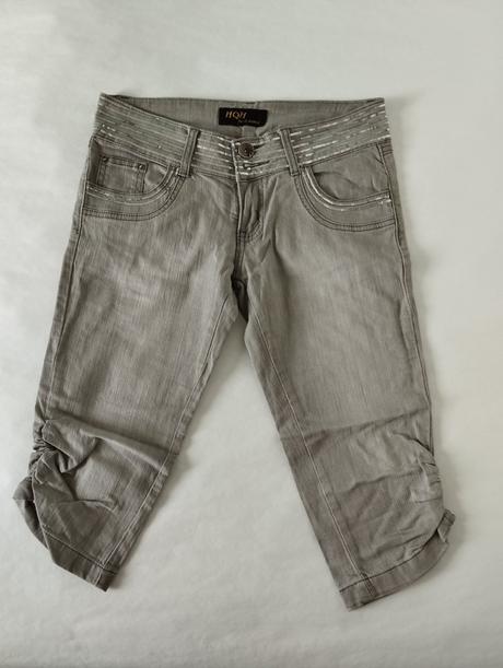 Sivé trojštvrťové rifle, s