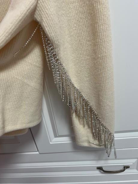 Zara sveter s kamienkami, zara,m / s