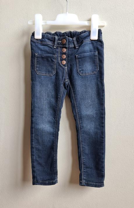 Zateplené dievčenské rifle vel. 92, palomino,92