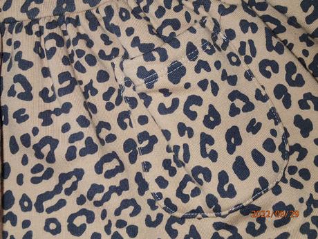 Teplé trigrikové šaty-tunika +čierne legíny zatepl, f&f,122