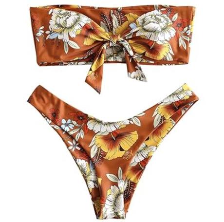 Bikiny zaful s kvetinovým vzorom, veľ. m, m