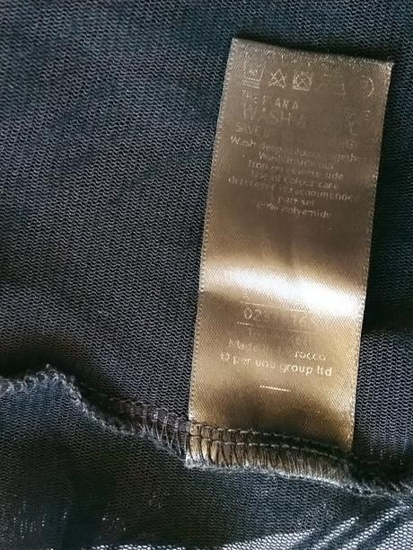 Priesvitné čierne bolerko so vzorom, per una, xl