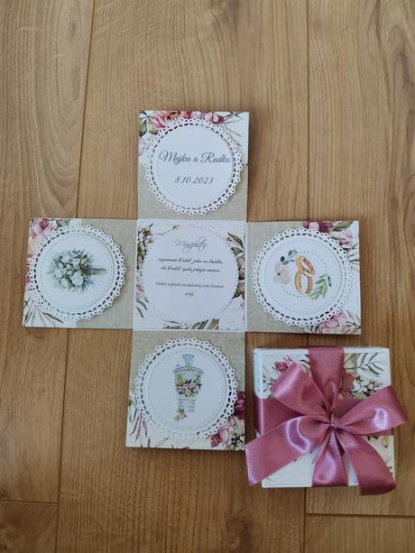 Krabička na peniaze ku krstu / svadbe, 