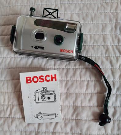 Retro podvodný fotoaparát bosch 35mm zberateľský,