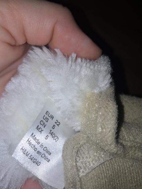 Teplé čižmičky hucne, h&m,22