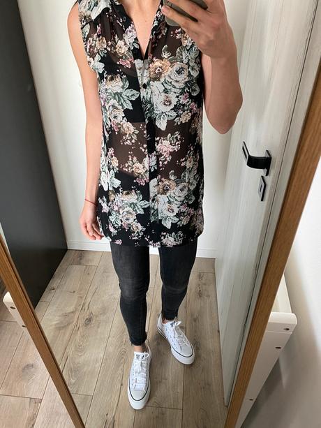 Kvetinovy top, new look,s