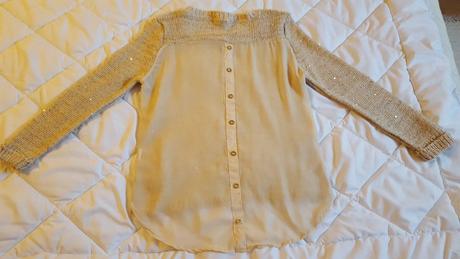 Trblietavý sveter, s