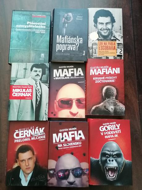 Knihy o mafii cena za ks, 
