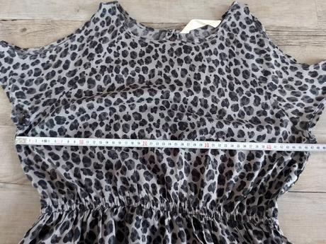 Šaty s výstrihmi na ramenách, h&m,164