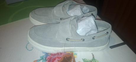 Jarné mokasiny kožené, deichmann,32