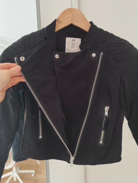 Krátka bundička - h&m, veľ. 140, h&m,140
