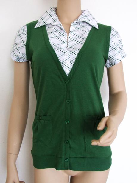 Blúzka s dvojitým efektom, m