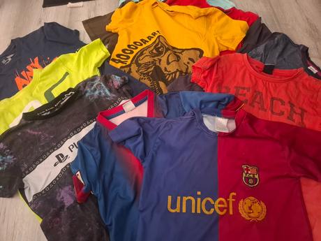 Tričká krátky rukáv, tesco,134